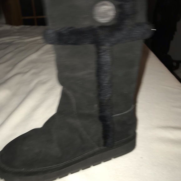 ❤️❤️ Michael Kors suede Sherpa boots Sz 8 EU Sz 39 - Picture 6 of 8